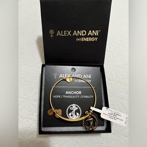 Alex and Ani Anchor Charm Bangle